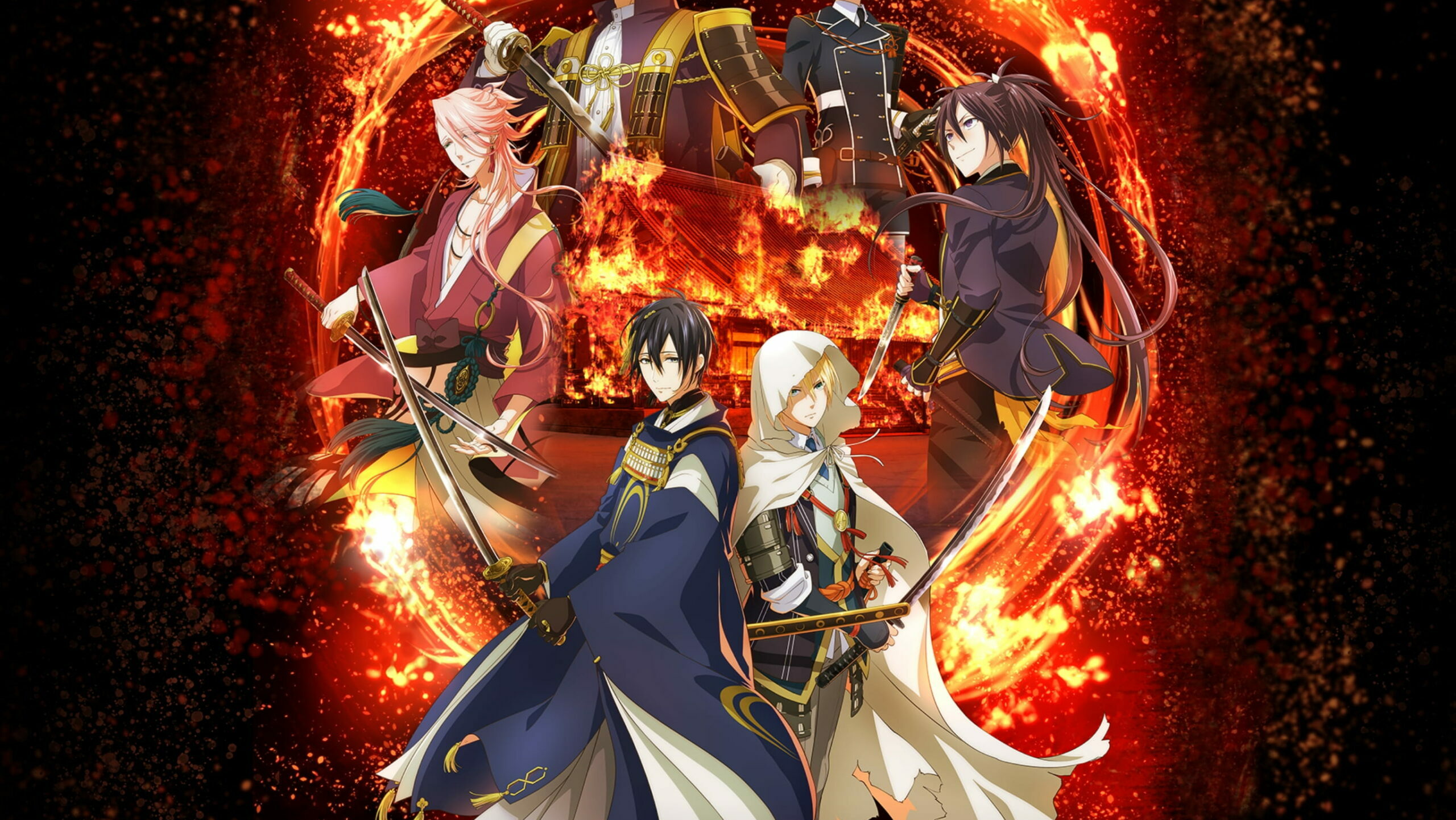 Touken Ranbu Kai Kyoden Moyuru Honnouji Anime Begins April 2024   Img Kv Pc Scaled E1705154418185 